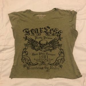 3/20$ SWS - Green Punk Rock Shirt